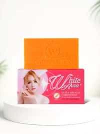 White Aura Carrot Soap 160gm – ফর্সা ও উজ্জ্বল ত্বকের জন্য